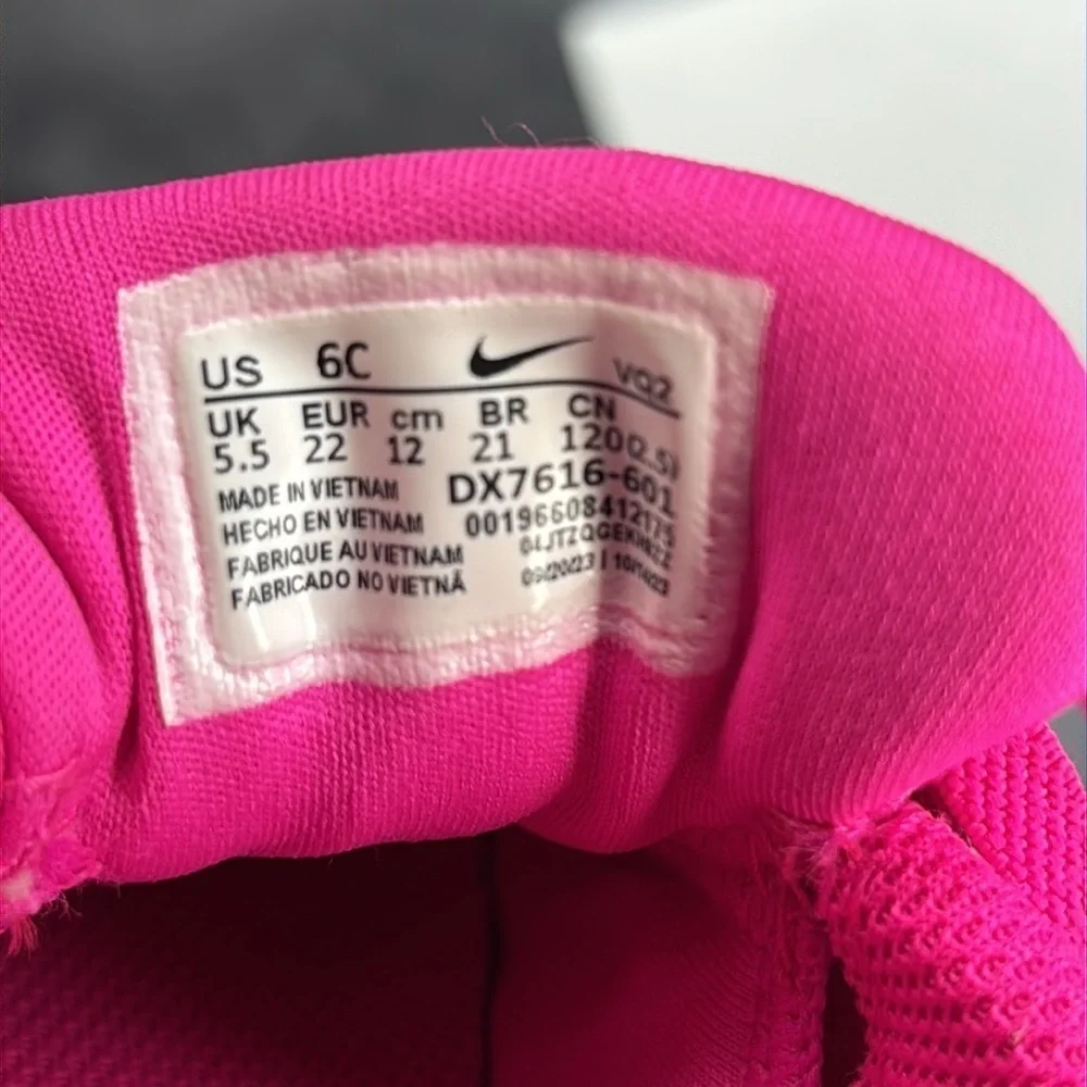 Nike Star Runner Pink Kids Sneakers Size 6C Toddler Athletic Shoes